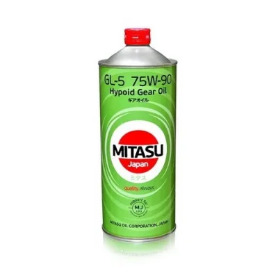 Масло трансмиссионное 75W90 синтетическое Gear Oil GL-5 1 л MITASU MJ-410-1