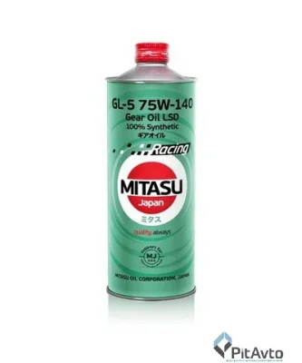 Масло трансмиссионное 75W140 синтетическое Racing Gear Oil GL-5 LSD 1 л MITASU MJ-414-1