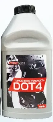NORDTEC DOT-4 455 гр NORDTEC Тормозная жидкость DOT-4, 455г