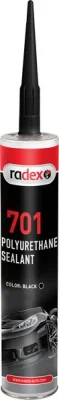 Герметик черный 701 BLACK полиуретановый, 310 мл RADEX RAD220703