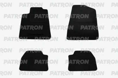 Комплект автомобильных ковриков текстильных PEUGEOT 607 2000-201 PATRON PCC-PGT0019