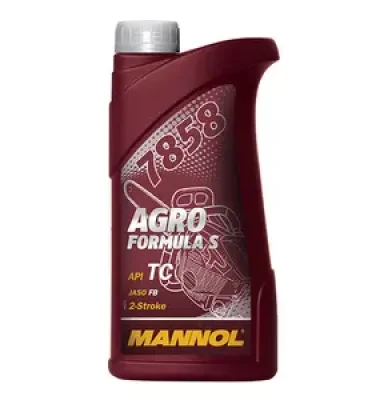 Масло двухтактное минеральное 7858 Agro Formula S 1 л MANNOL 99197