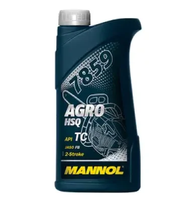 Масло двухтактное синтетическое 7859 Agro HSQ 1 л MANNOL 99198