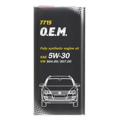 Моторное масло 5W30 синтетическое 7715 OEM for VW Audi Skoda 5 л MANNOL 99984