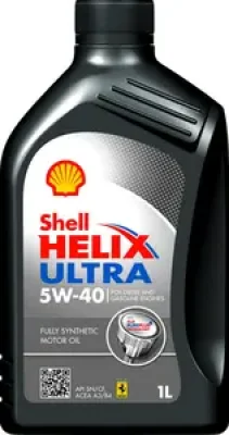 Моторные масла (автомобильные) Shell Helix Ultra 5W-40 1л SHELL 550046273
