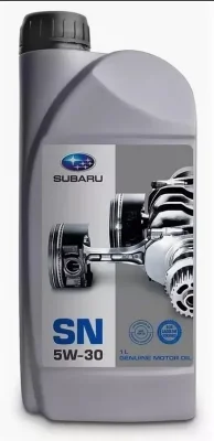 Масло моторное синтетическое 1л - 5W30 ENGINE OIL SN SUBARU FIG80001L