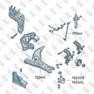 Шаровая опора FIXAR FK0245L