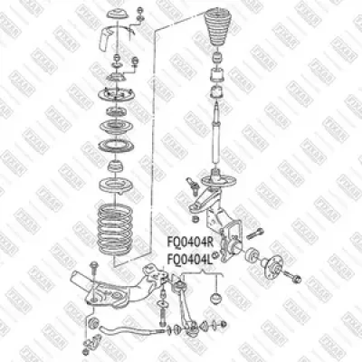 FQ0404L FIXAR Рычаг подвески