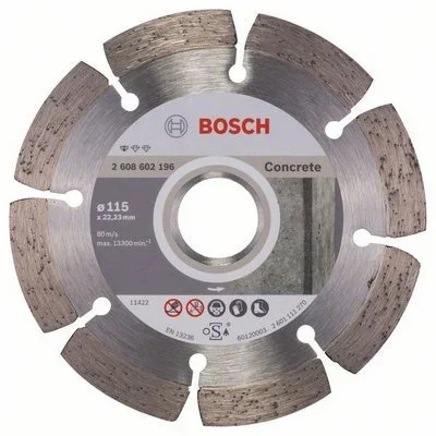 Круг алмазный 115х22 мм Standard for Concrete BOSCH 2608602196