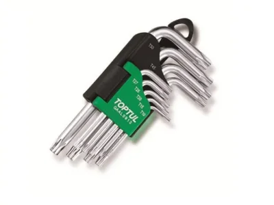 Набор ключей Torx T10-Т50 9 предметов коротких TOPTUL GAAL0913