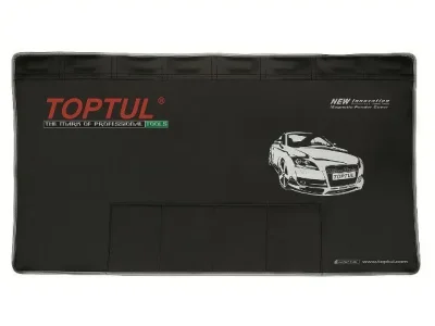 Магнитный защитный коврик с карманами для инструмента TOPTUL JJAQ1106