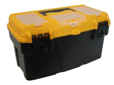 Ящик для инструмента пластмассовый ТИТАН 43х23,5х25 см (18") с секциями IDEA М2936