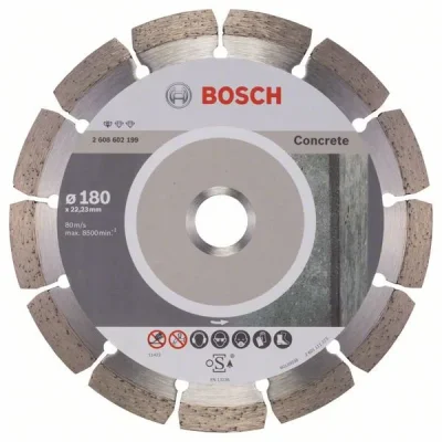 Круг алмазный 180х22 мм Standard for Concrete BOSCH 2608602199