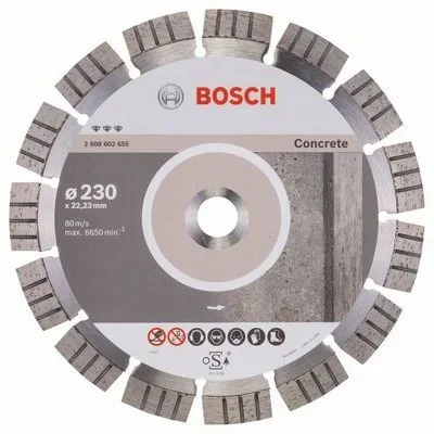 Круг алмазный 230х22 мм Best for Concrete BOSCH 2608602655
