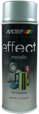 Краска аэрозольная Deco Effect Metallic алюминий 400 мл MOTIP 302502