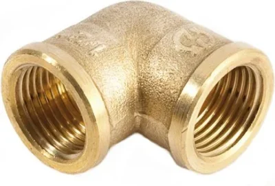 Угольник латунный 1/2" с внутренней резьбой GENERAL FITINGS General Fittings 270025H040400A