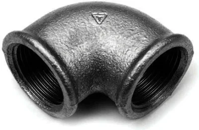 Угольник чугунный 3/4" с внутренней резьбой Livarna TITAN KA10210104