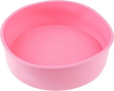 Форма для выпечки силиконовая круглая 20х6 см розовая PERFECTO LINEA 20-013327