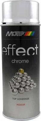 Краска аэрозольная Deco Effect Chrome хром 400 мл MOTIP 302601