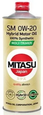 Моторное масло 0W20 синтетическое Hybrid Moly-Trimer SM 1 л MITASU MJ-M02-1