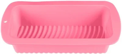 Форма для выпечки силиконовая прямоугольная 27х13,2х6,5 см розовая PERFECTO LINEA 20-001627