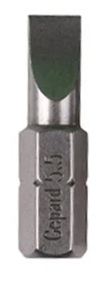 Насадка шлицевая SL3 25 мм 20 штук GEPARD GP3606-25