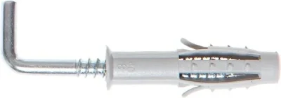 Дюбель с Г-образным крючком 6х35 мм 20 штук STARFIX SMP1-91282-20