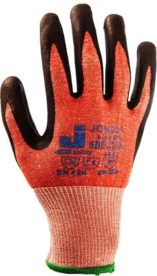 Перчатки полиэтиленовые с нитриловым покрытием JCN051 размер L JetaSafety JCN051L