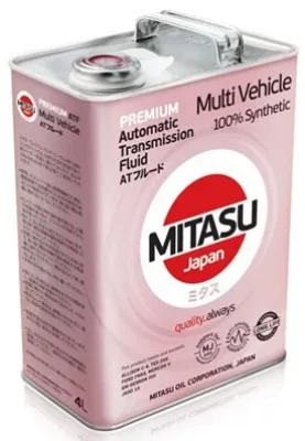 Масло трансмиссионное синтетическое Premium Multi Vehicle ATF 4 л MITASU MJ-328-4