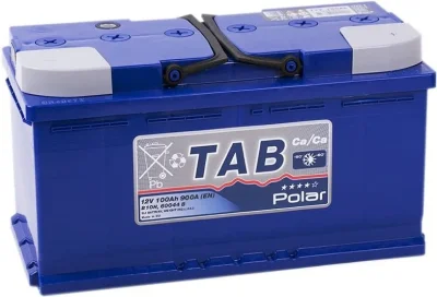 Аккумулятор автомобильный Polar Blue 100 А·ч TAB 121100