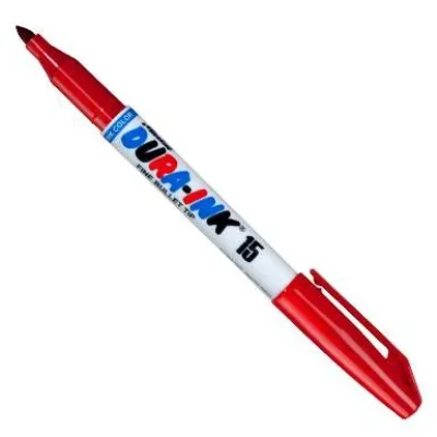 Маркер перманентный фетровый Dura-Ink 15 красный Markal 96022
