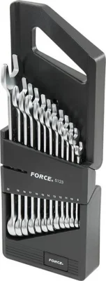 Набор ключей комбинированных 8-22 мм 12 предметов FORCE 5123
