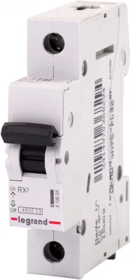 Автоматический выключатель RX3 4500 1P C10 LEGRAND 419662