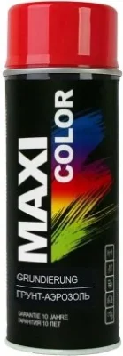 Грунтовка аэрозольная красный 400 мл Maxi Color 0003MX