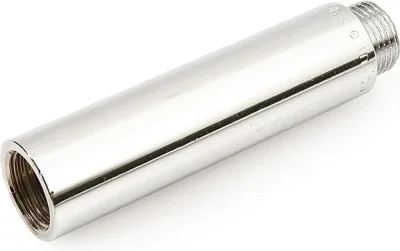 Удлинитель латунный 1"x50 мм с внутренней-наружной резьбой хром General Fittings 2600D8B105000A