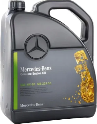 Моторное масло 5W30 синтетическое BENZ Engine Oil 5 л MERCEDES A000989950213AMEE