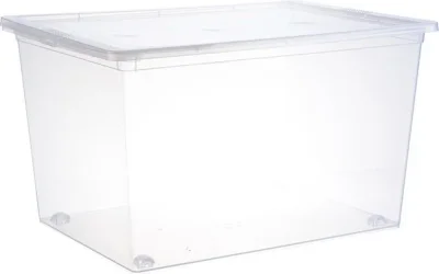 Коробка для хранения вещей пластиковая 530x370x300 мм IDEA М2354