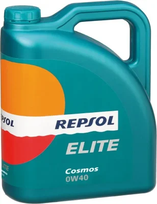 Моторное масло 0W40 синтетическое Elite Cosmos 5 л Repsol RP141K55