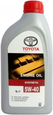 08880-80836 TOYOTA Моторное масло 5W40 синтетическое Engine Oil 1 л
