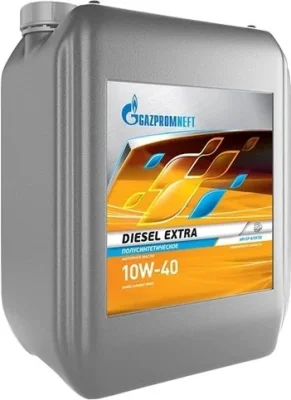 Моторное масло 10W40 полусинтетическое Diesel Extra 10 л GAZPROMNEFT 253142306