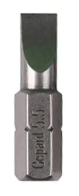 Насадка шлицевая SL4,5 25 мм 3 штук GEPARD GP3507-25