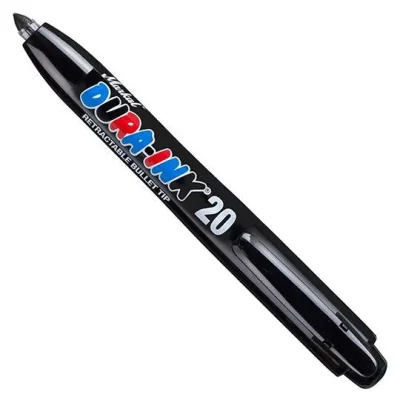 Маркер перманентный фетровый Dura-Ink 20 черный Markal 96575