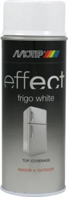 Краска аэрозольная Deco Effect Frigo White белый 400 мл MOTIP 303202