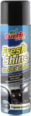 Полироль для пластика Fresh Shine Горная свежесть 500 мл (53008) TURTLE WAX FG6525