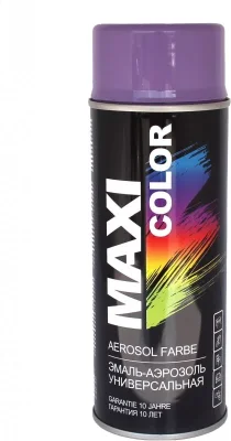 Эмаль аэрозольная универсальная фиолетовый 4005 400 мл Maxi Color 4005MX