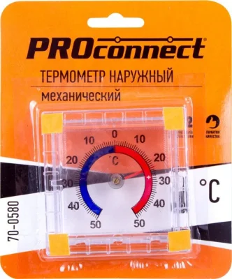 Термометр наружный механический REXANT 70-0580