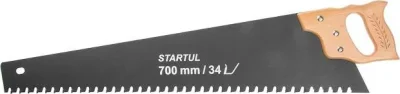 Ножовка по газобетону 700 мм 34 зуба с напайками MASTER STARTUL ST4084-34
