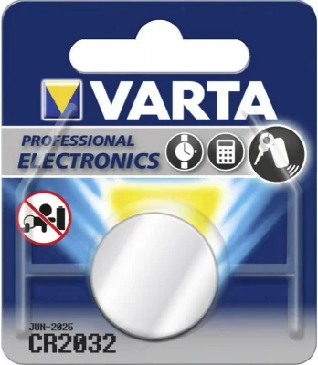 Батарейка CR2032 3 V литиевая VARTA 06032101401
