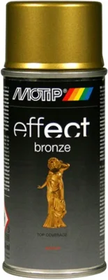 Краска аэрозольная Deco Effect Bronze золото 150 мл MOTIP 312901