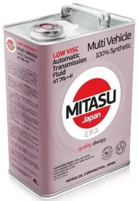 Масло трансмиссионное синтетическое Low Viscosity MV ATF 4 л MITASU MJ-325-4
